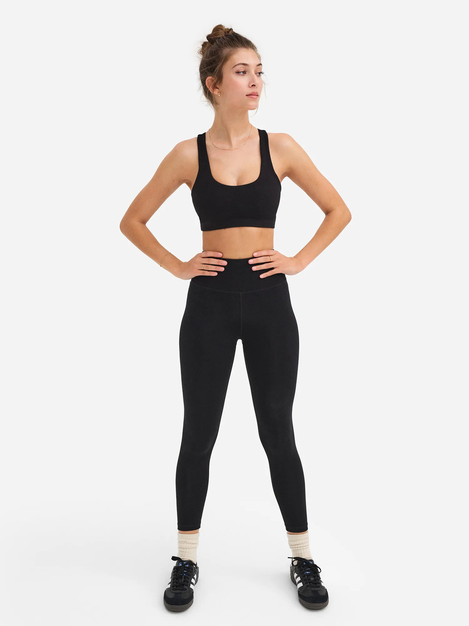 Organic Stretch Midi Legging | MATE The Label