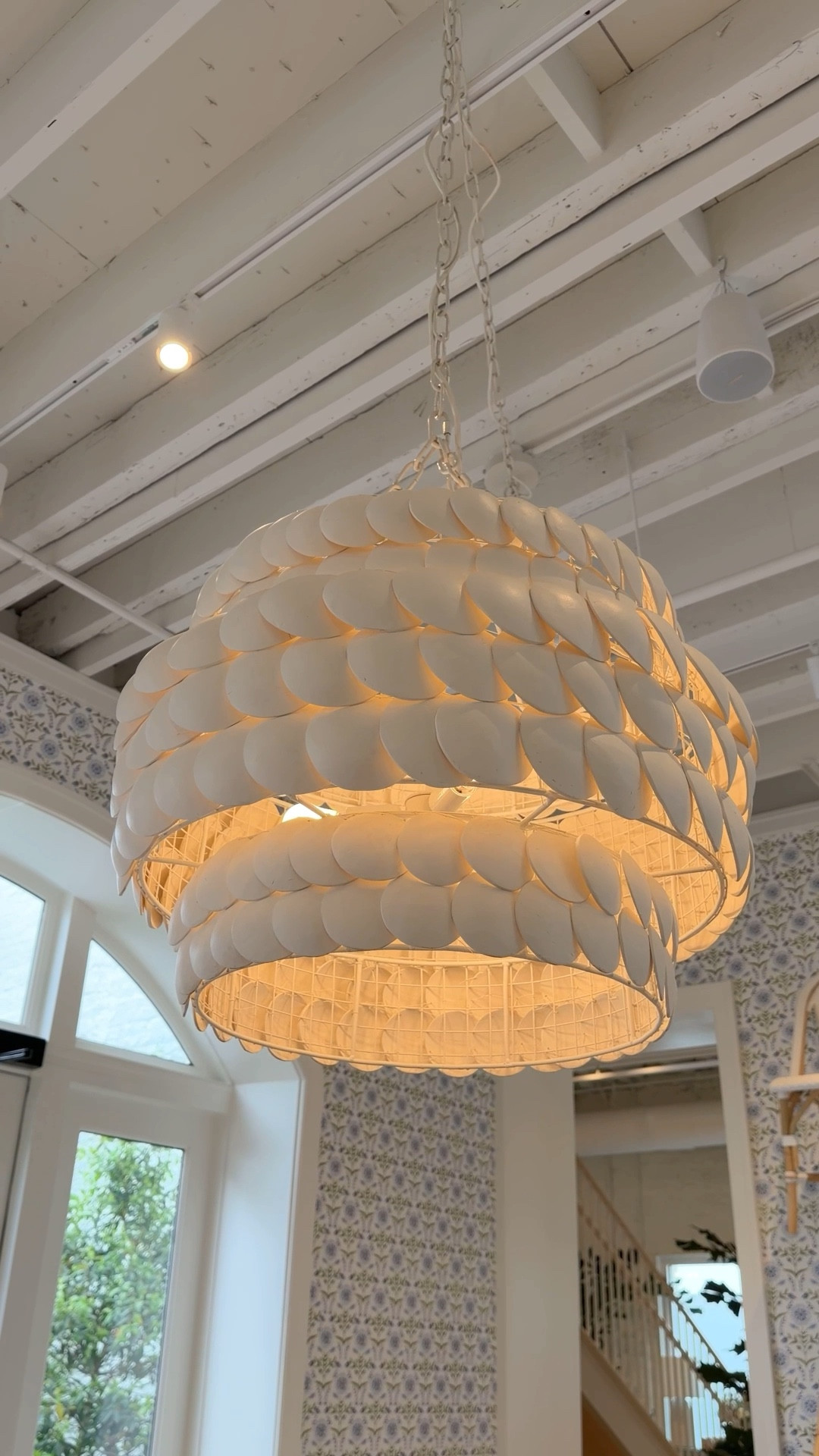 Sale alert at Serena & Lily! 🤩 The Pescadero Chandelier is such a stunning coastal statement with its layered slivered coconut shell design that softly filters light and adds beautiful texture overhead. ✨ It brings that relaxed island-inspired elegance to a dining room, entryway, or bedroom. 🌊 Linked this chandelier and other contemporary coastal lighting options to shop! 🫶🏻 #SerenaAndLily #Chandelier #Lighting

#LTKSeasonal #LTKSaleAlert #LTKHome
