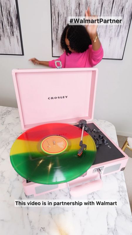 When you see me out this summer, just know I have my music with me. Yup! I’ve been waiting to get my hands on this Crosley portable turntable and thanks to @walmart I don’t have to wait any longer. #WalmartPartner 

Now I can play my limited edition Legend - The Best of Bob Marley and The Wailers Tri-Color vinyl album. #WalmartFinds



#LTKParties #LTKVideo #LTKFindsUnder100