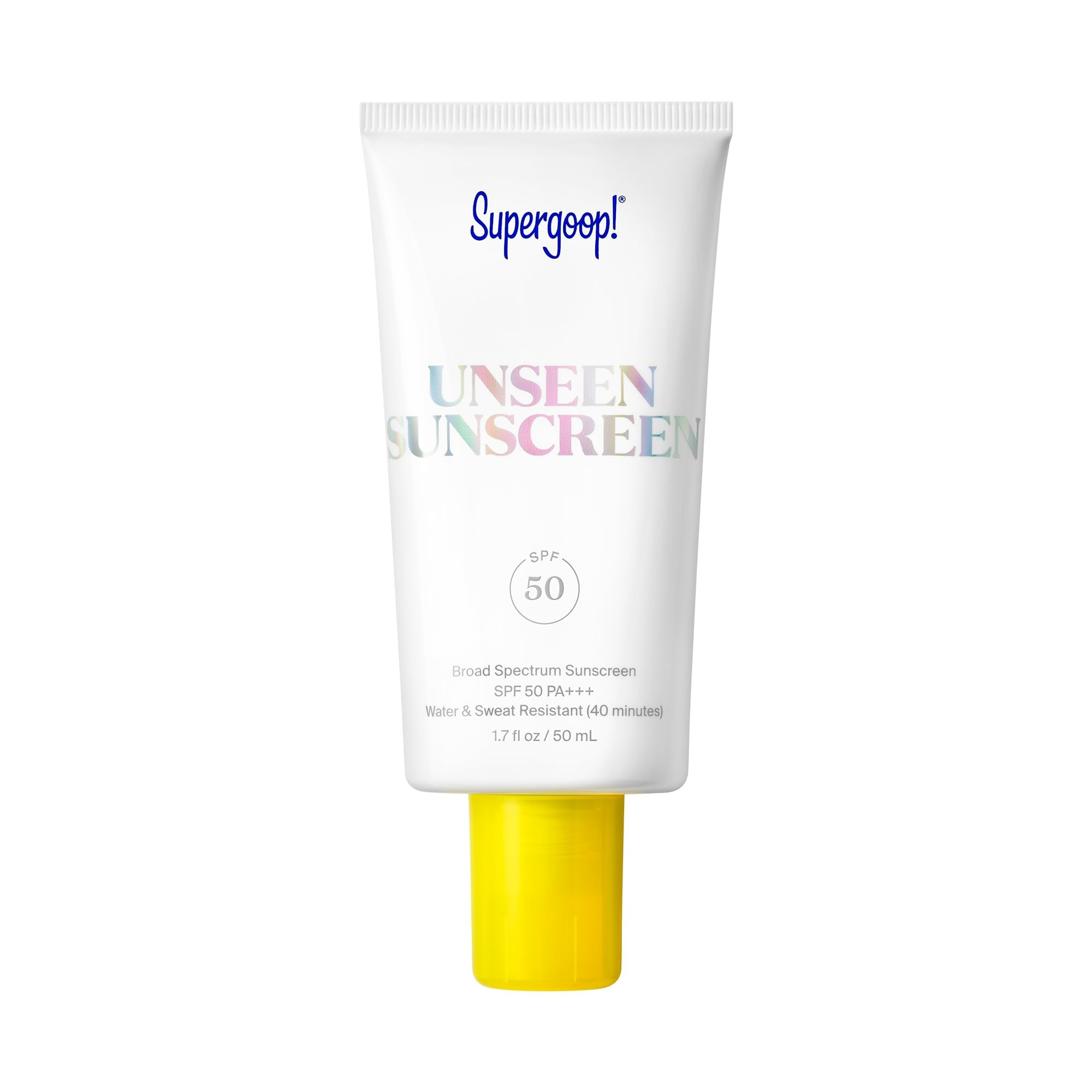 Supergoop! Unseen Sunscreen SPF 50 Oil Free 1.7 fl oz | Amazon (US)