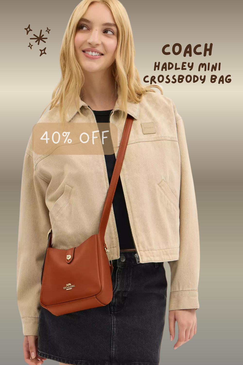 Major find alert 🚨 The Coach Hadley Mini Crossbody is now 40% OFF, and it’s one of those pieces that instantly elevates any outfit.

If you’ve been wanting a classic Coach crossbody at a better price, this is the moment. These mini styles don’t stay in stock long during sale season 👀✨ 

 #LTKstyletip #LTKbag #LTKgiftguide