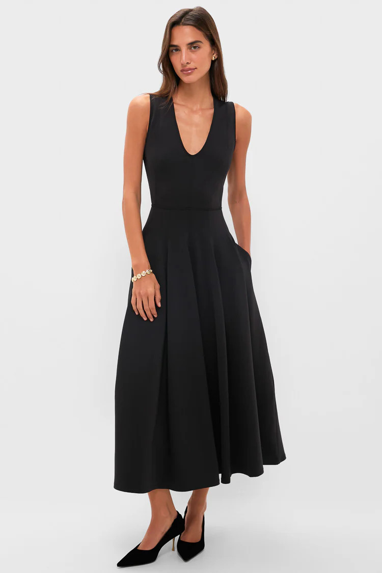 Noir Miri U-Neck Sleeveless Dress | Tuckernuck (US)