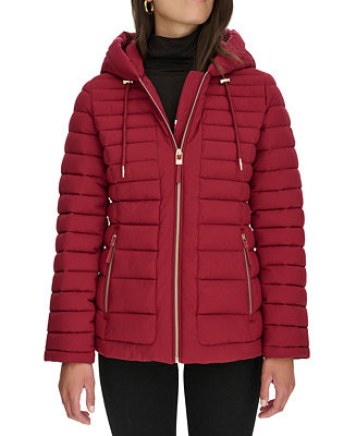 Women's Hooded Packable Puffer Coat | Macy's