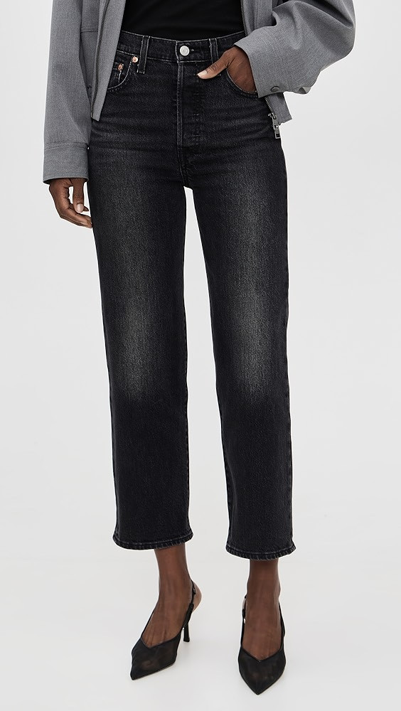 Ribcage Straight Ankle Jeans | Shopbop