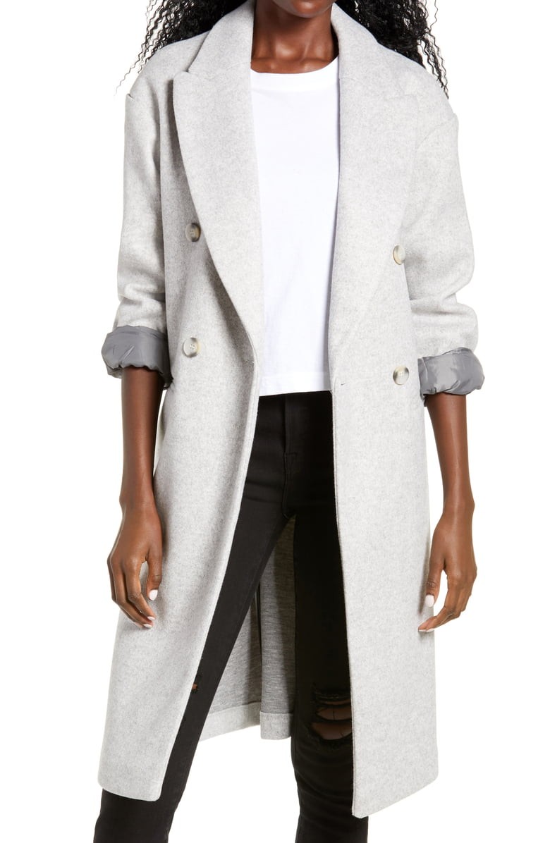 Brooke Double Breasted Long Coat | Nordstrom