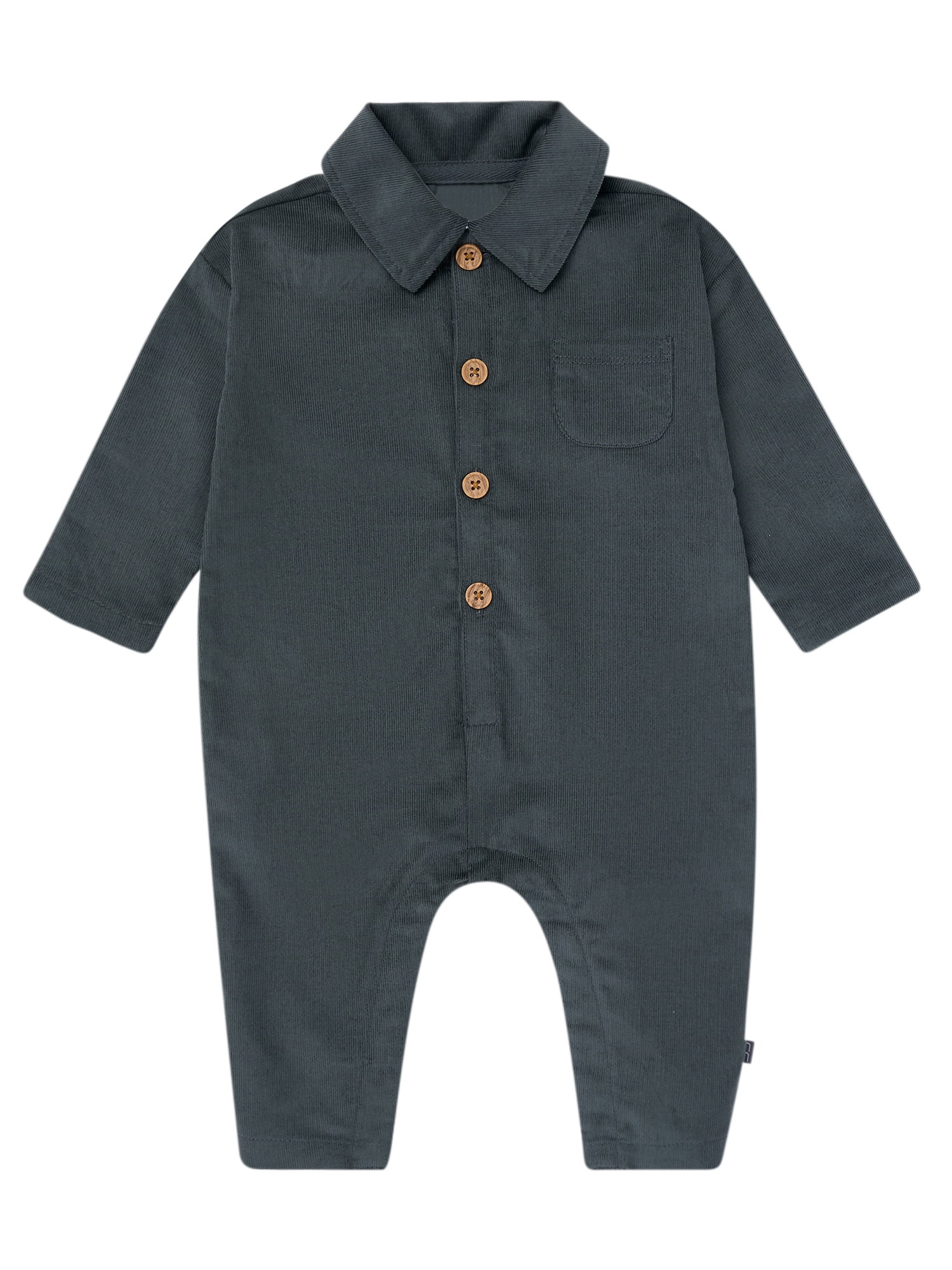 Modern Moments by Gerber Baby Boy Oversized Romper, Sizes 0/3 Months - 24 Months | Walmart (US)