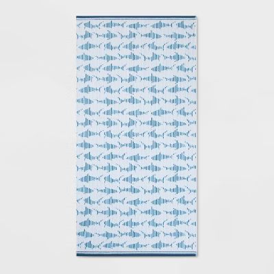 XL Jacquard Sharks Beach Towel - Sun Squad™ | Target