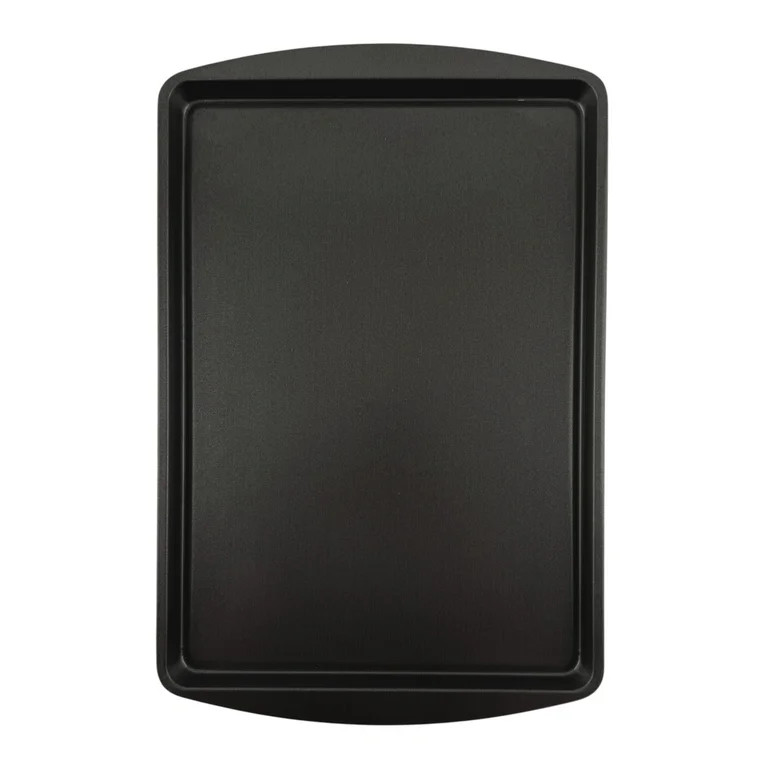 Mainstays Nonstick 13.2" x 9.2" Rectangle Baking Sheet, Cookie Pan, Dark Gray | Walmart (US)