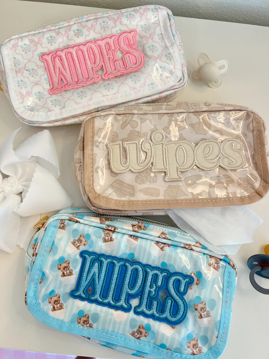 Wipes Pouch - Clear Coat Bag | KenzKustomz