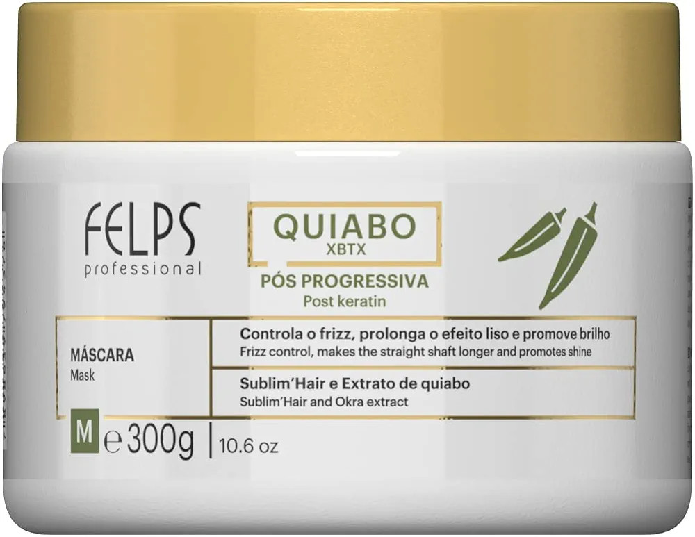 Felps Quiabo Xbtx Pós Progressiva Máscara 300G, Felps Professionnel | Amazon (BR)