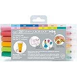 Kuretake ZIG Clean Color DOT markers, 12 colors set, Dual tip, for Bullet Journals, Crafts, Illus... | Amazon (US)