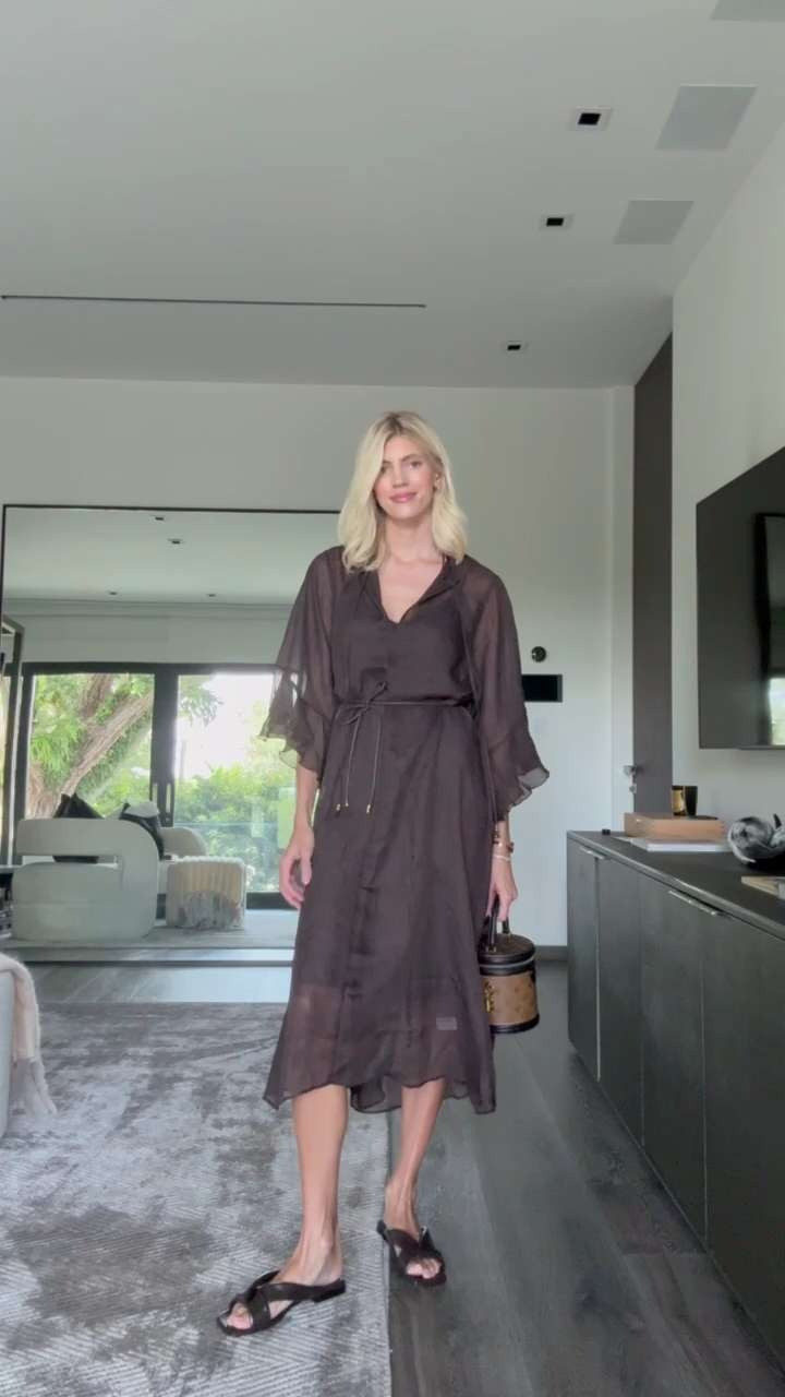 A more casual brown dress option🤎 

 #LTKStyleTip #LTKShoeCrush