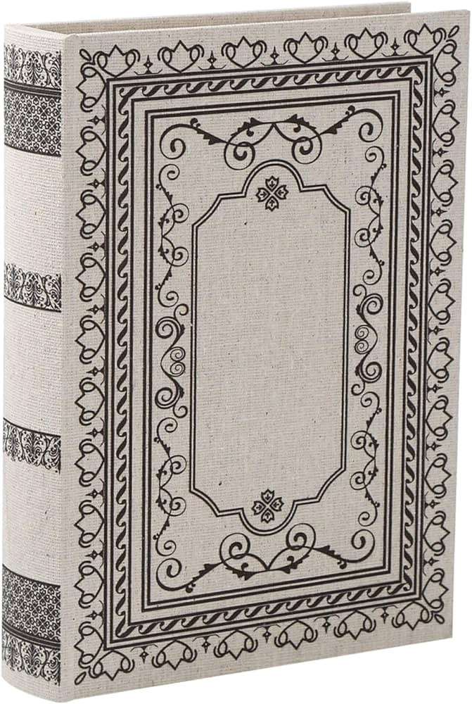 Decorative Wooden Book Box - Vintage Faux Book Boxes for Home Decor, Secret Storage with Magnetic... | Amazon (US)