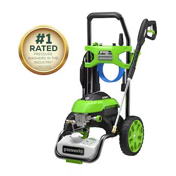 Greenworks 2100 PSI 1.2-Gallons Cold Water Electric Pressure Washer | Lowe's