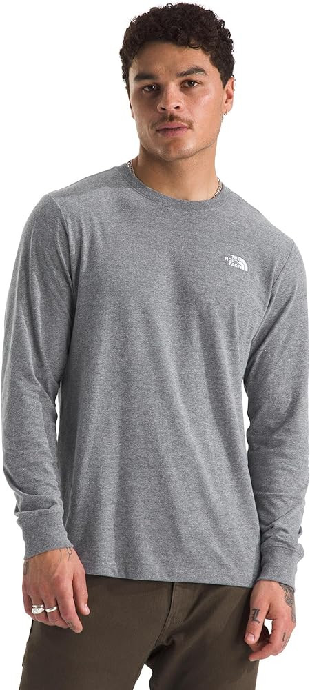 The North Face Mens Evolution Simple Dome Long-Sleeve Tee | Amazon (US)