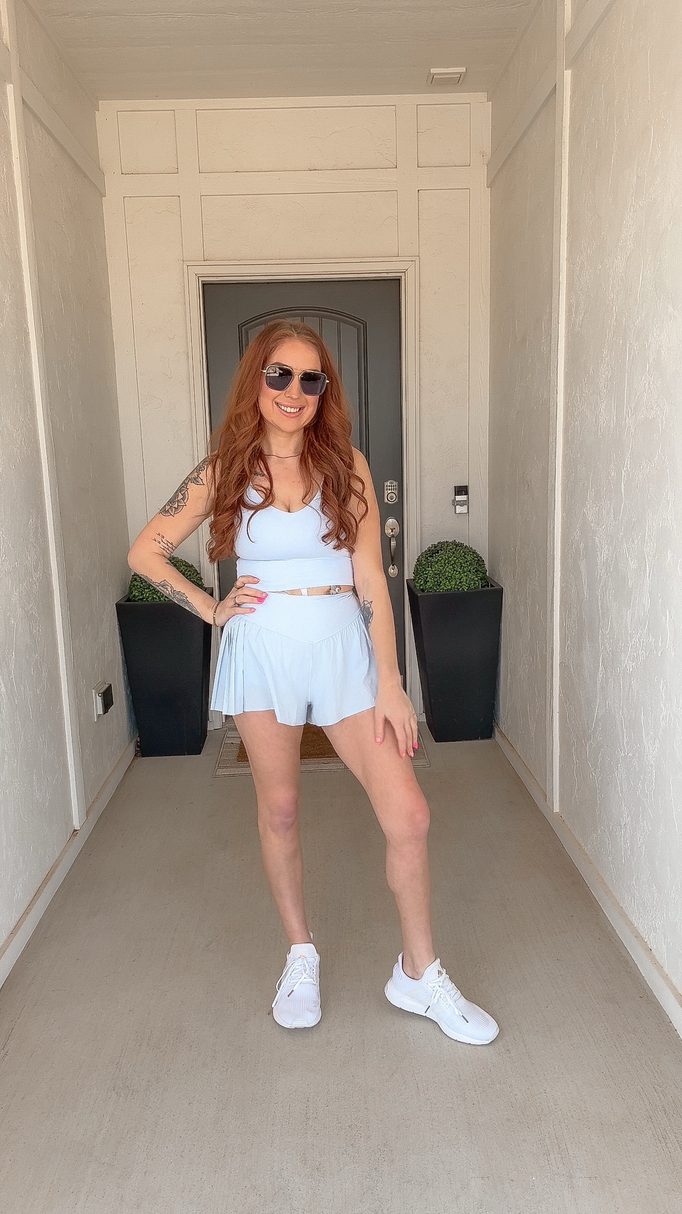 Monochrome & made for movement.✨ This set is giving effortless, comfy, and put-together all at once!

#LTKActive #LTKWatchNow