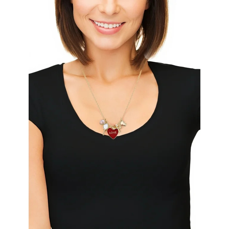 Way to Celebrate Valentine's Day Charms Necklace, 1 Piece | Walmart (US)