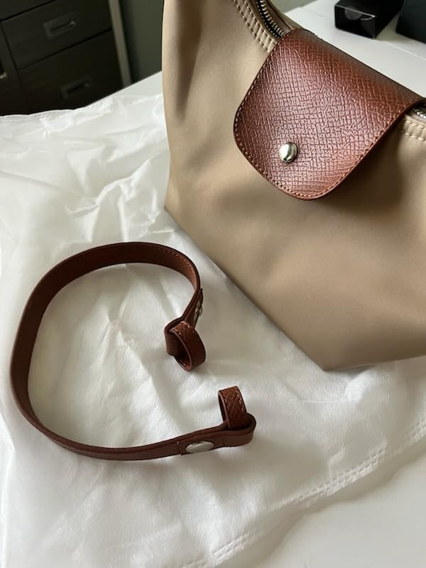 Convertible Mini Lunchbox Purse Women Small Underarm Bag with 2 Straps, Zipper Closure Minimalist Dumpling Design | Amazon (US)