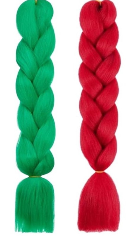 Great and red jumbo braid 

#LTKBeauty #LTKFindsUnder50 #LTKStyleTip