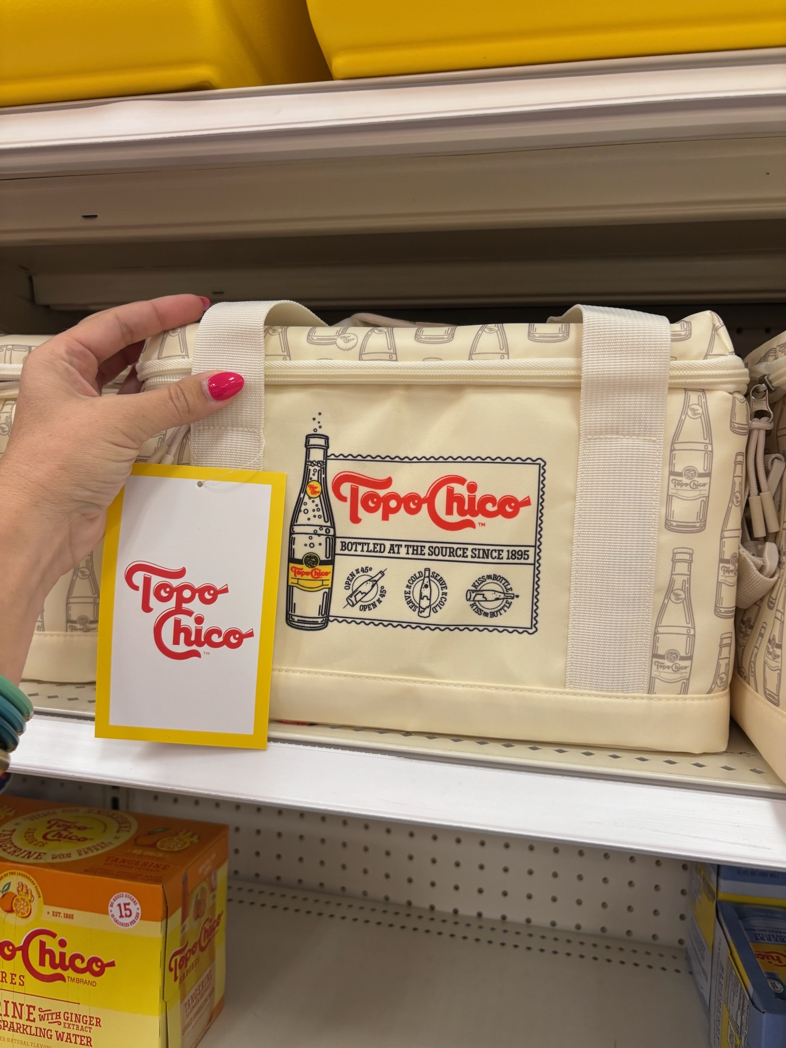 The cutest Topo Chico cooler!!!!😍 

 

 #LTKHome #LTKSaleAlert #LTKTravel
