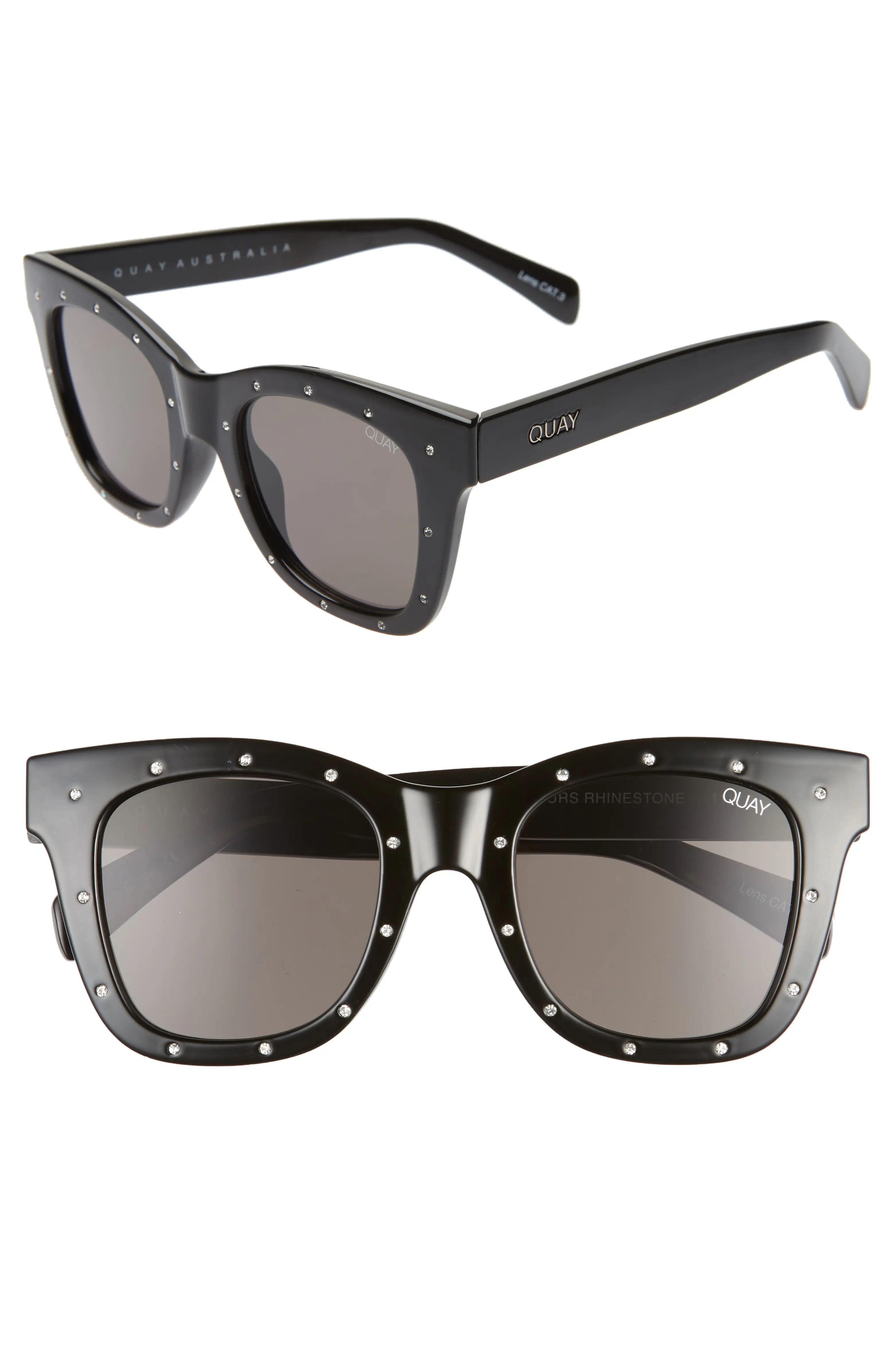 After Hours Rhinestone 50mm Sunglasses | Nordstrom
