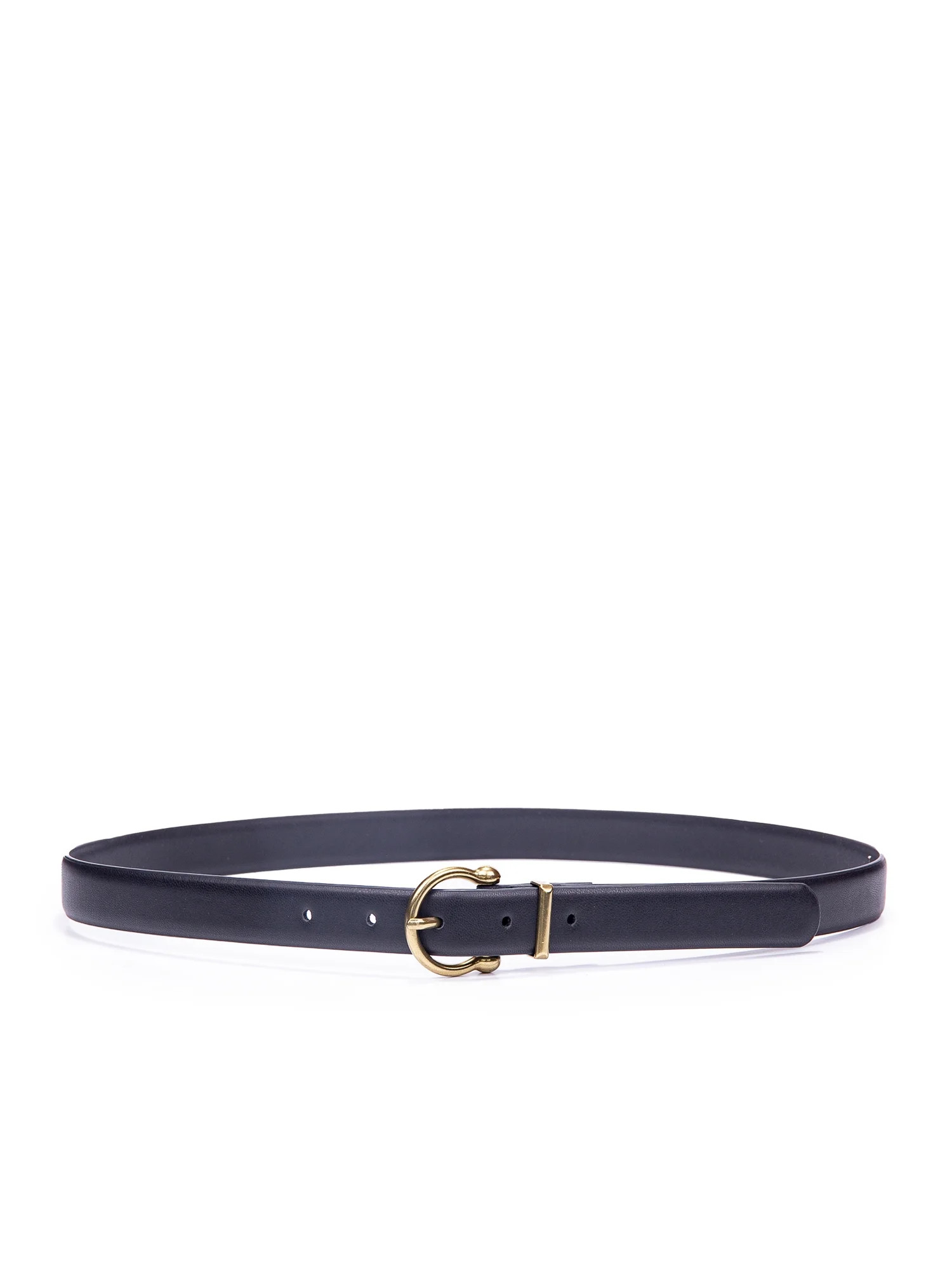 LP | LP by Linea Pelle Women's Casual Harness Notch Buckle Belt with Metal Keeper, Black | Walmart (US)