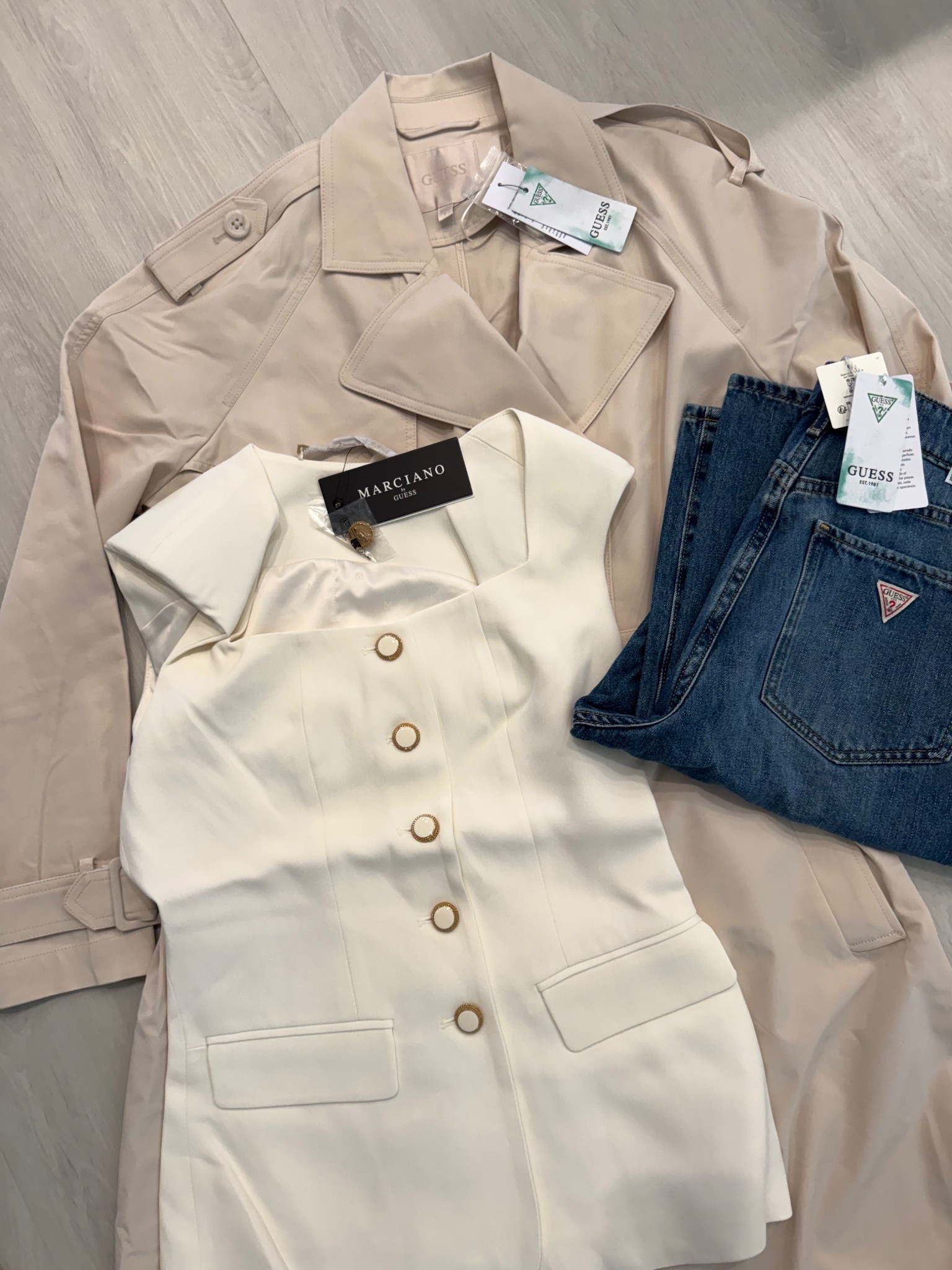 New from @Guess 

#spring #coat #jeans #denim

#LTKgrwm #LTKFestival #LTKootd