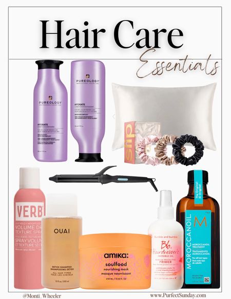 Hair care Essentials. These are my ride or haircare products that I use to style my hair and keep it healthy  

#LTKGiftGuide #LTKbeauty #LTKBeautySale