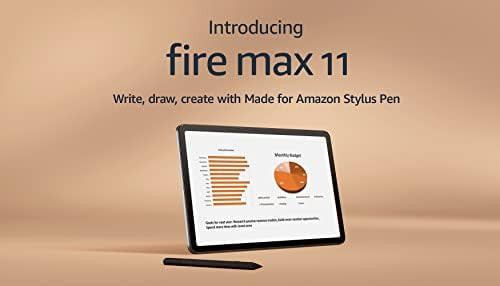 Introducing Amazon Fire Max 11 tablet and Stylus Pen bundle, handwrite notes or doodle ideas anyw... | Amazon (US)