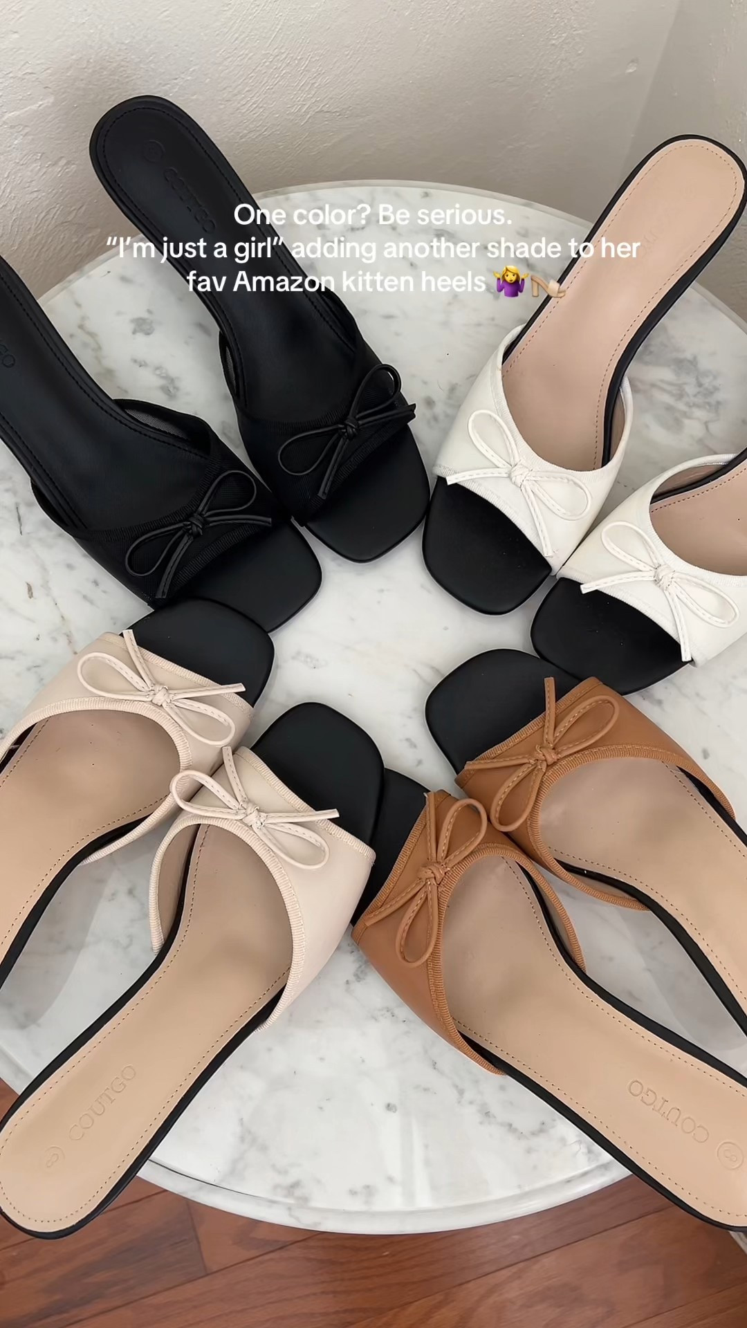 Amazon kitten heel with a bow 

#LTKFindsUnder50 #LTKSeasonal #LTKShoeCrush