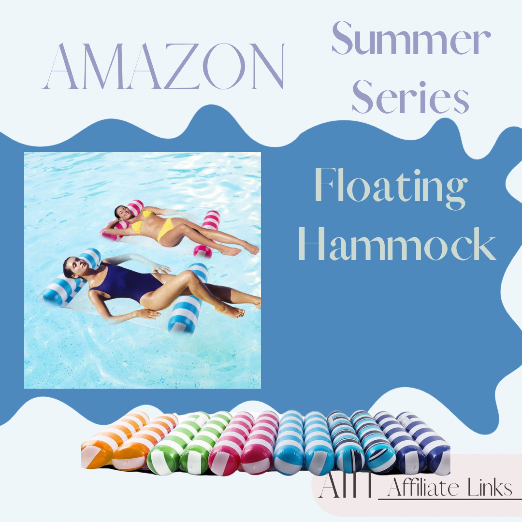 Amazon Summer Series! 

6 piece floating hammock set, pool floats and toys 

#LTKunder50 #LTKFind #LTKswim