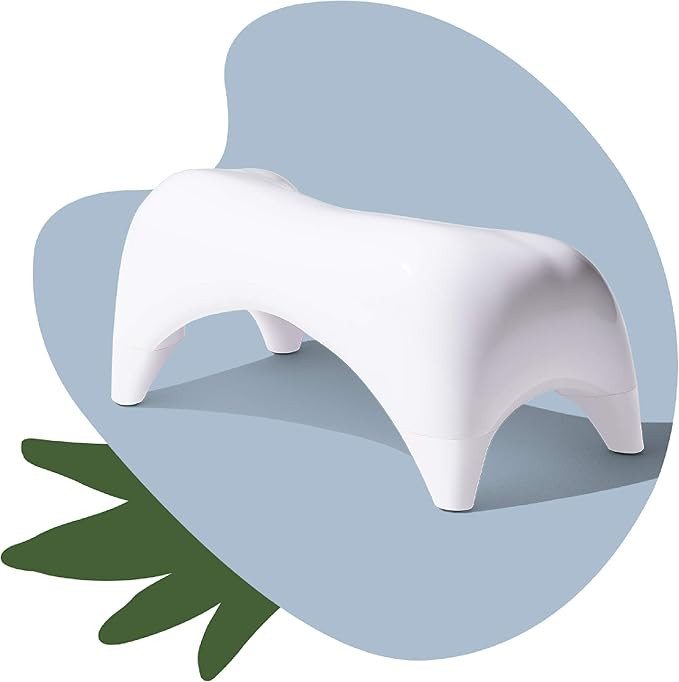 TUSHY Ottoman: A Premium Toilet Stool for The Bathroom, Modern Sleek Design | Squatting Position ... | Amazon (US)