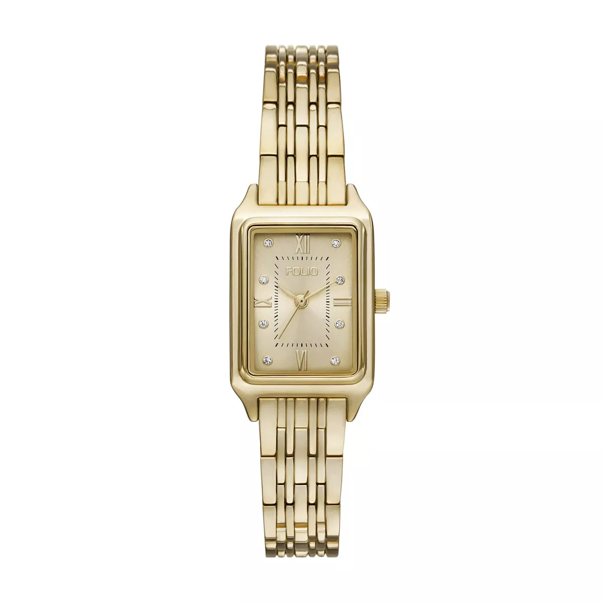 Folio Women's Rectangular Bracelet Watch | Kohl's