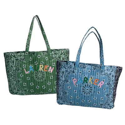 Bandana Tote | Sprinkled With Pink