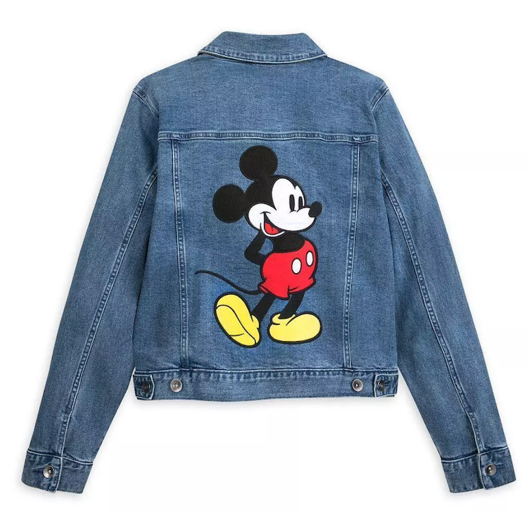 NEW Women's Disney Parks X Her Universe Mickey Mouse Denim Jacket XS | eBay US