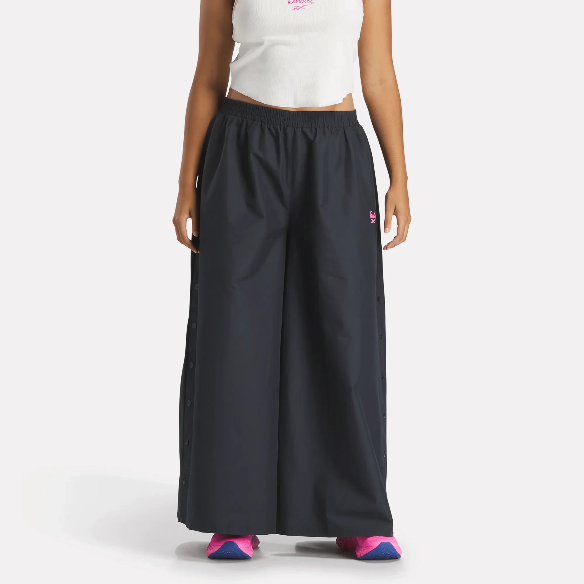 Women's Reebok x Barbie Wide Leg Track Pants (Plus Size) | Reebok