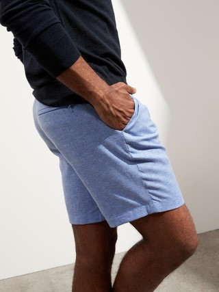 9" Core Temp Linen-Blend Short | Banana Republic (US)