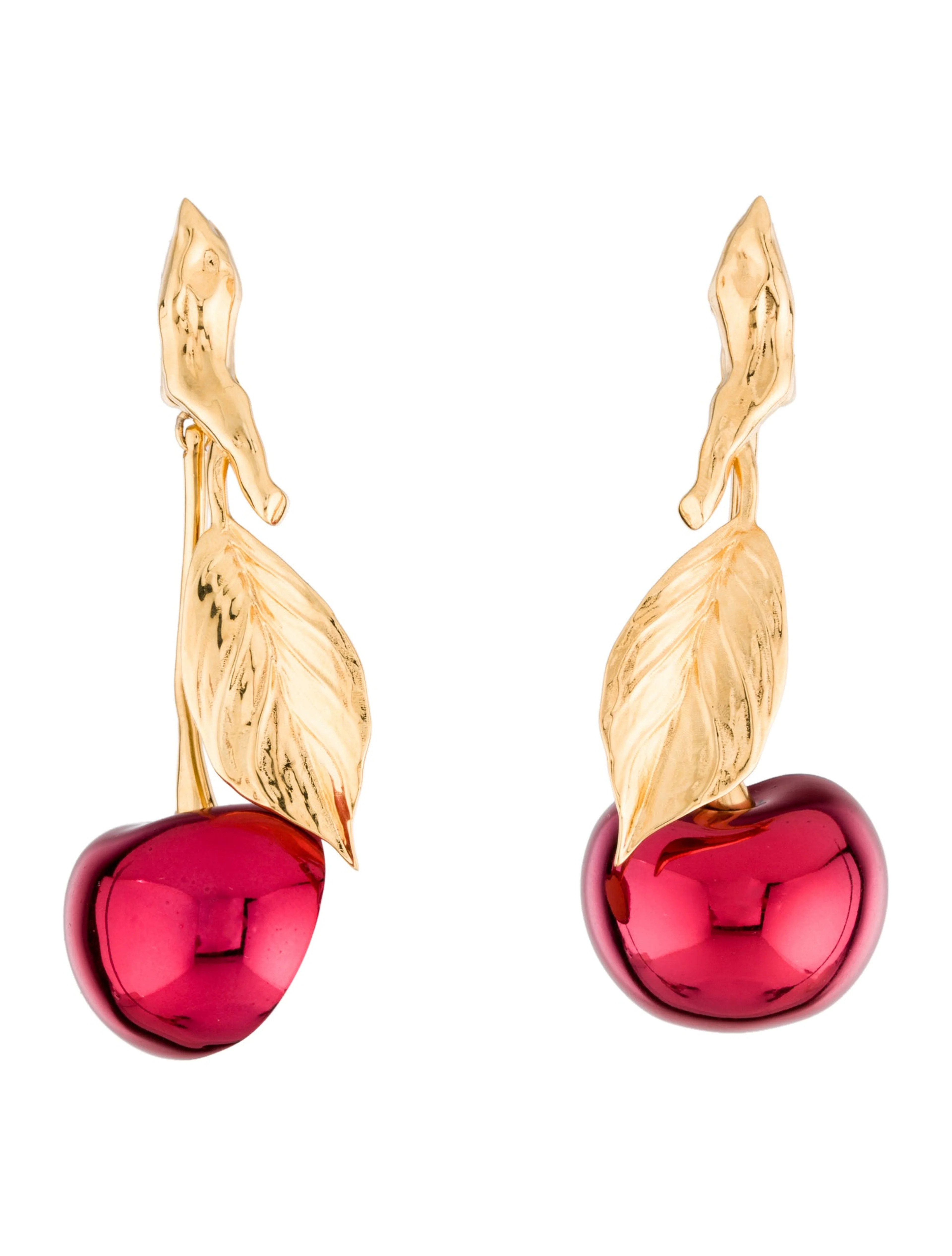 Cherry Drop Earrings | The RealReal