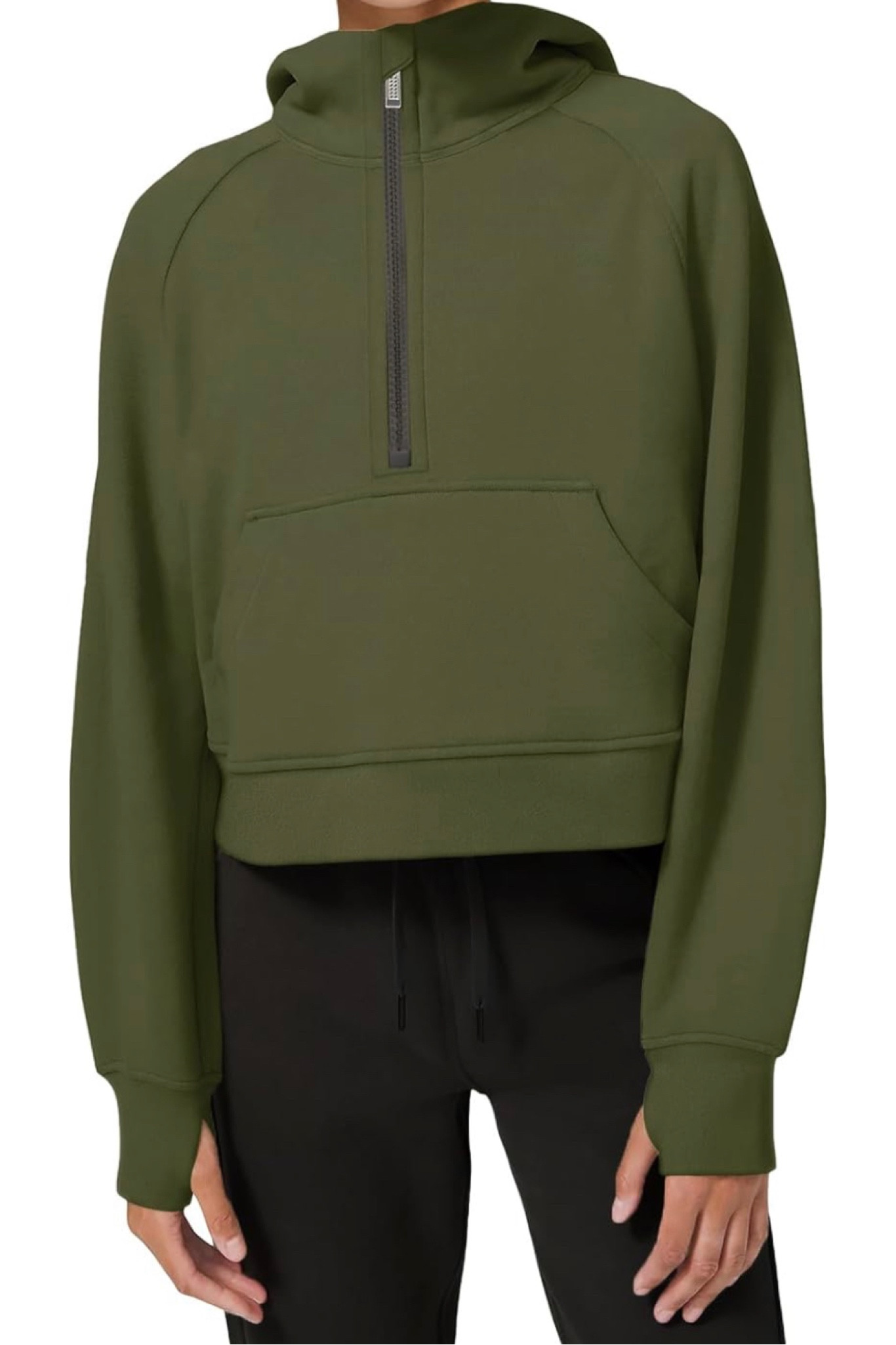 Womens Hoodie - Fleece Lined Collar Pullover 1/2 Zipper Sweatshirts Long Sleeve *Thumb Hole

#LTKCyberSaleFR #LTKGiftGuide #LTKCyberWeek