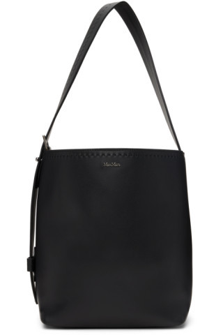 Black Small Leather Archetipo Tote | SSENSE