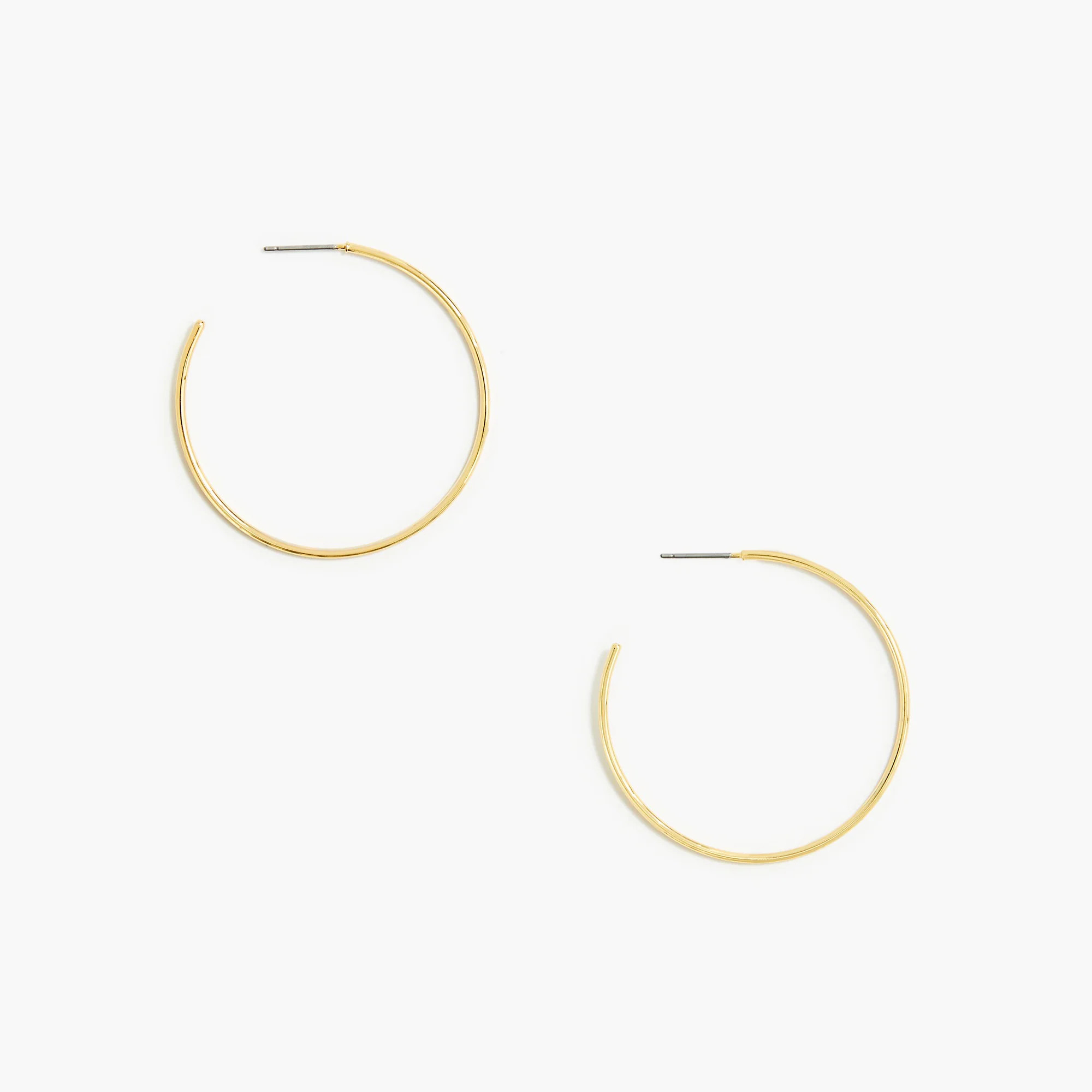 Simple hoop earrings | J.Crew Factory