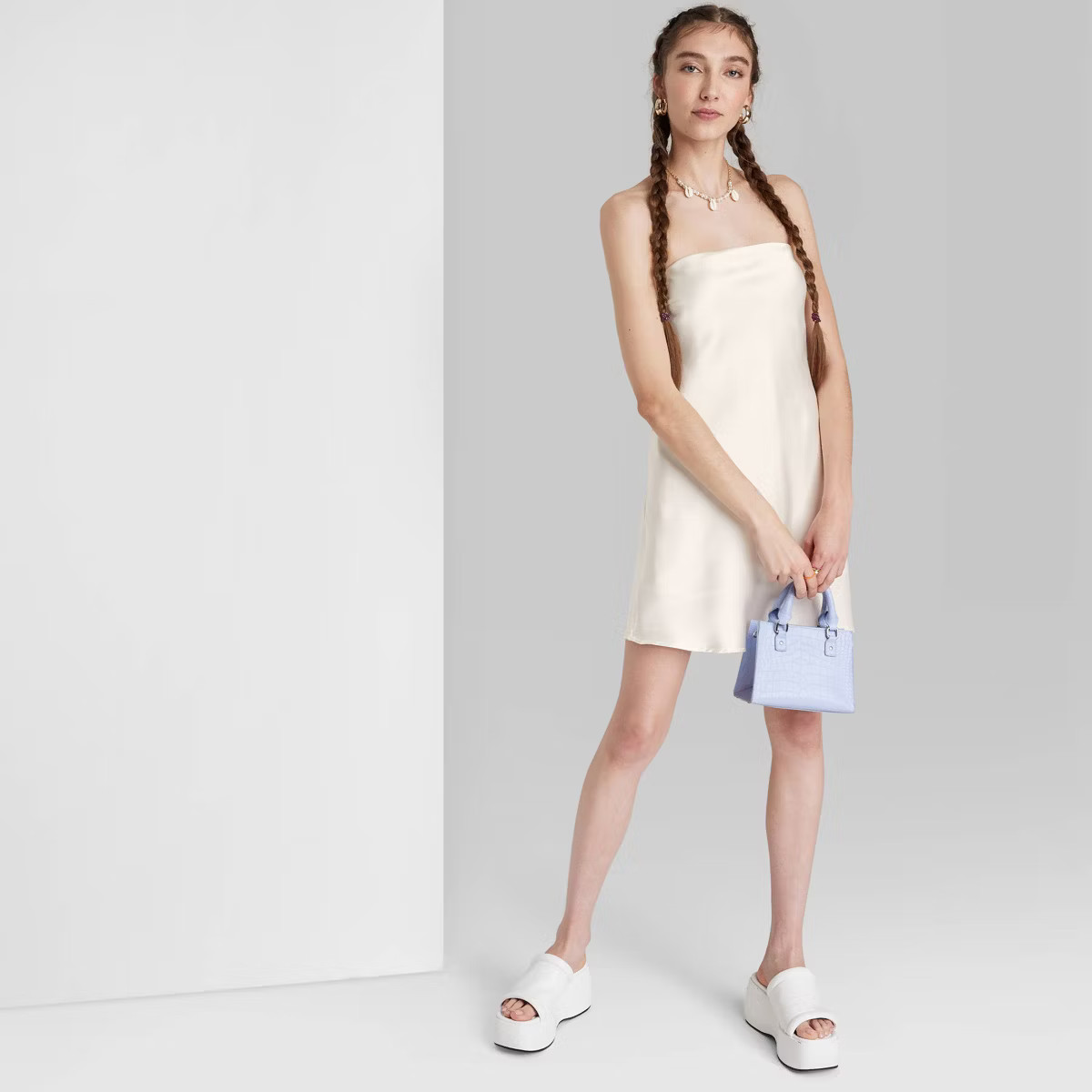 Women's Satin Tube Dress - Wild Fable™ | Target