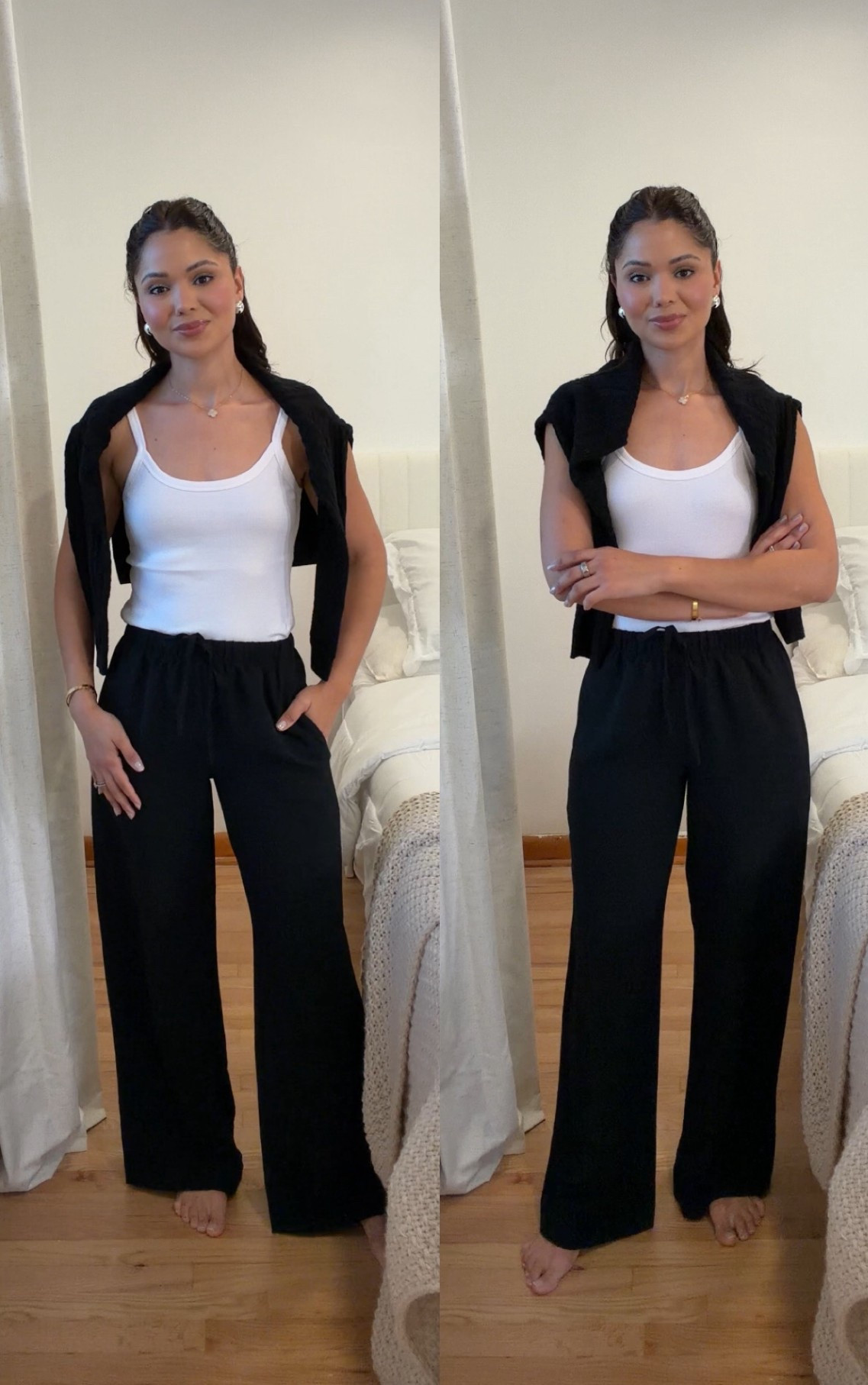 Full outfit on sale! 
Top medium
Pants small