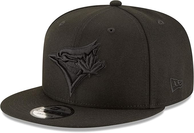 New Era MLB 9FIFTY Black Black Primary Logo Team Adjustable Snapback Hat Cap One Size Fits All | Amazon (US)