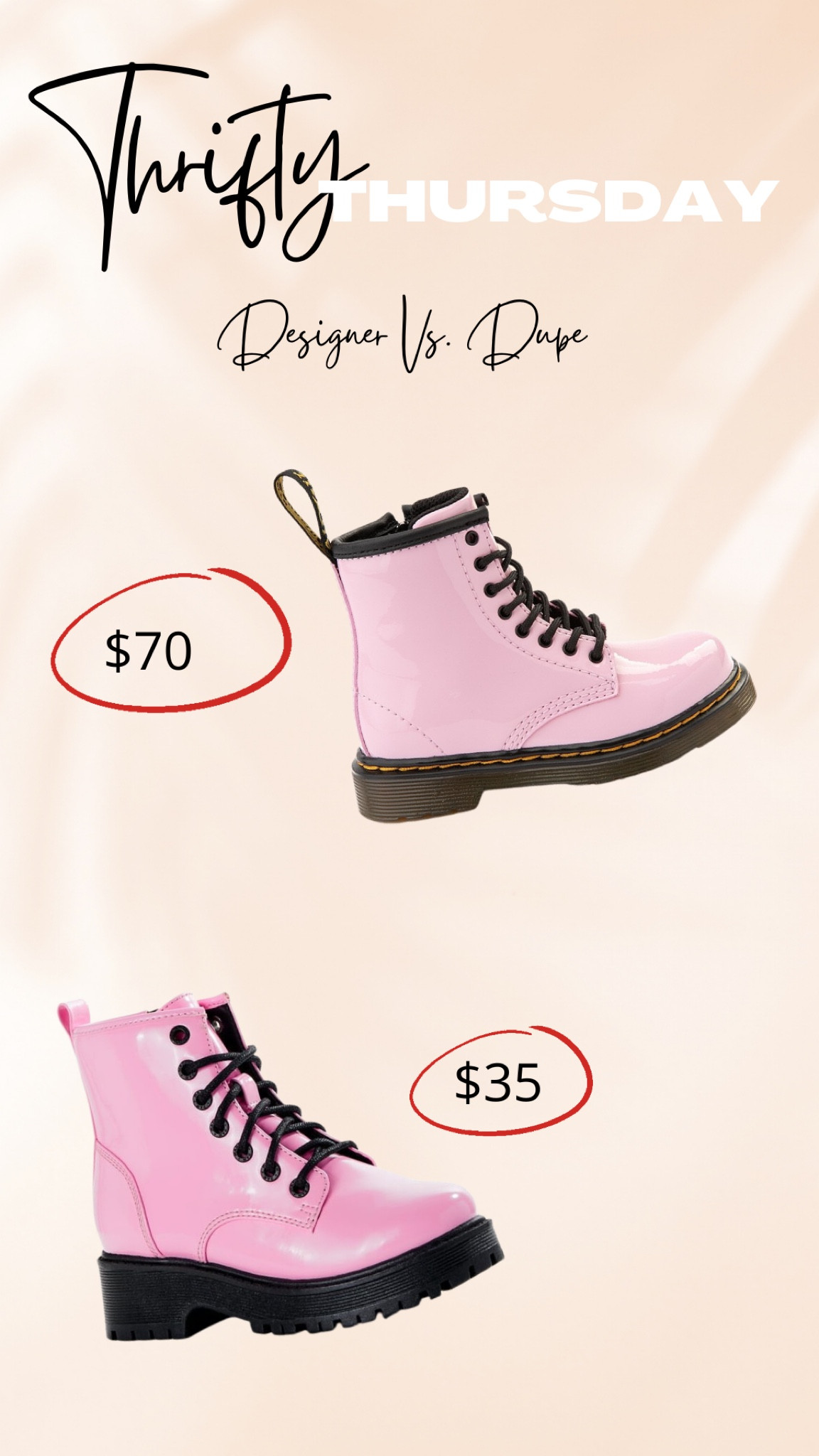 #ThriftyThursday Dr Marten Dupes for kids ! 

#LTKshoecrush #LTKkids #LTKunder50