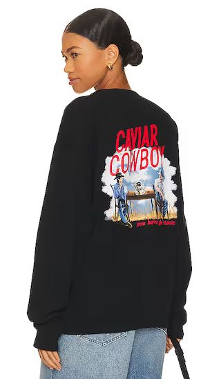 Caviar Cowboy Crew in Black | Revolve Clothing (Global)