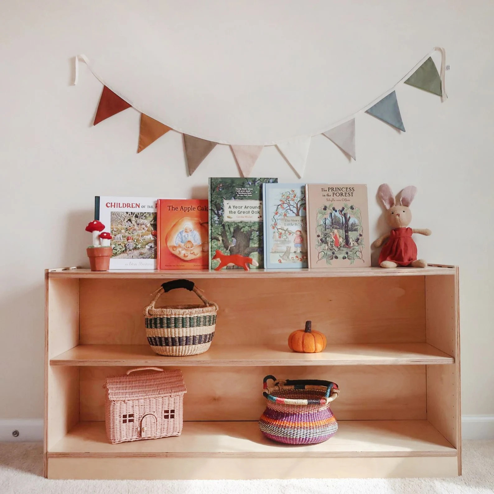 Boho Rainbow Bunting Banner Colorful Bunting Garland Neutral - Etsy | Etsy (US)