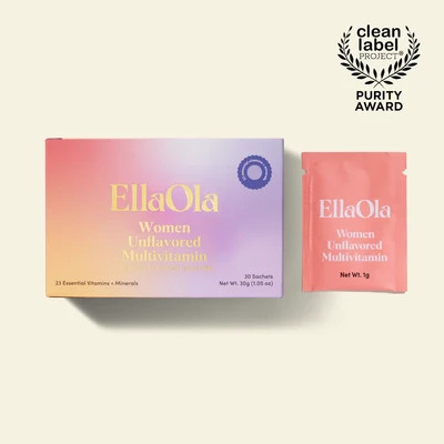 Women’s Essential Tasteless Multivitamin | EllaOla Brands Inc.