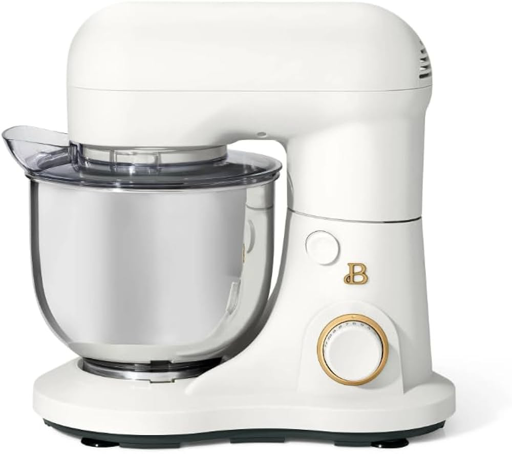 Beautiful 3.5 Qt Stand Mixer, Lightweight & Powerful with Tilt-Head, White Icing by Drew Barrymor... | Amazon (US)