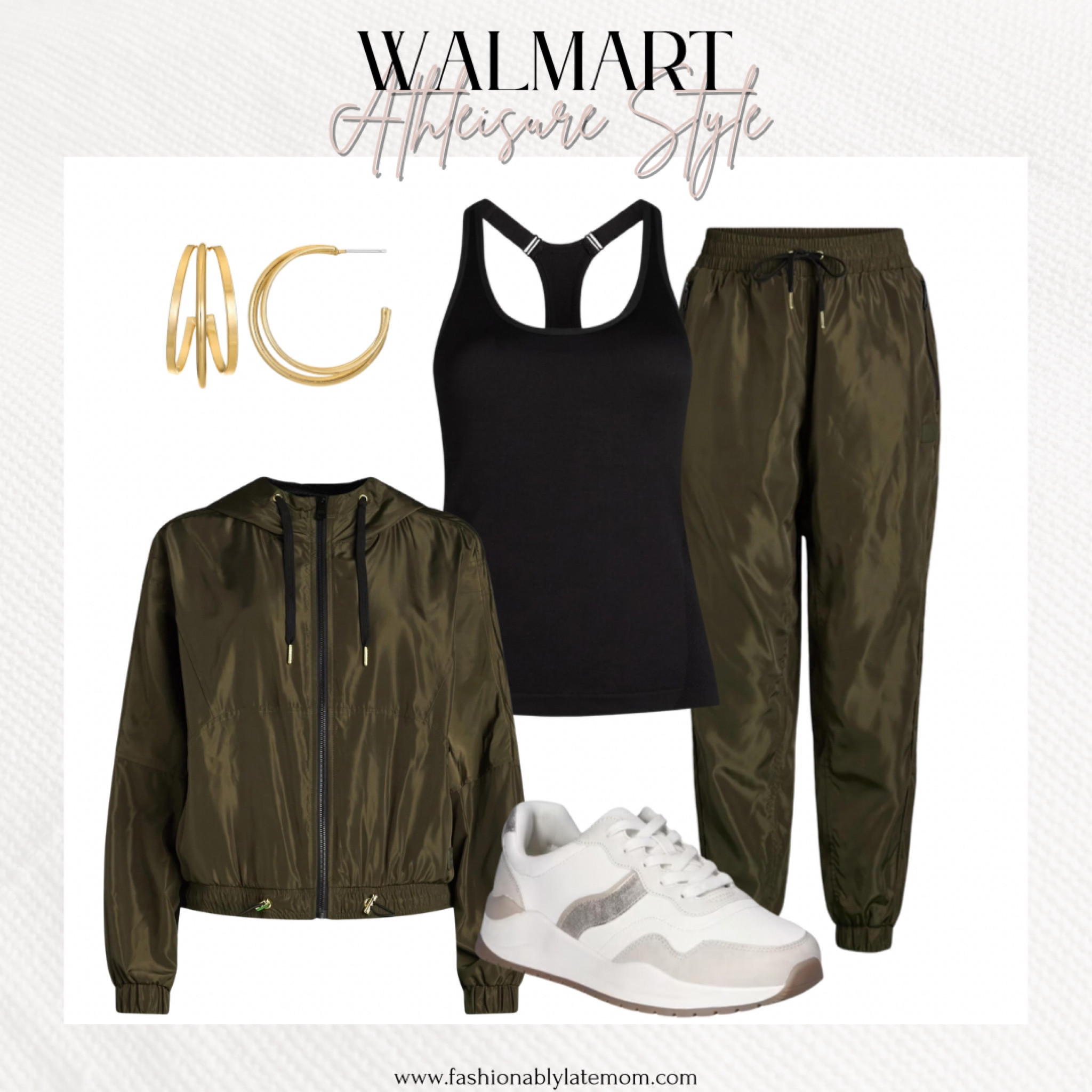 From school drop offs to a workout. Fall athleisure style from Walmart. #walmartpartner #walmartfashion @walmartfashion
